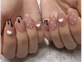 リラエス(Rela S)/バレンタインネイル