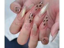 ヒョウ柄+マグネット