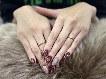 The coco【ザココ】まつげパーマ/マツエク/LED/アイブロウ/パラジェル/フィルインの写真/【つけ放題×パーツ豊富】韓国・ワンホン・埋め尽くしも◎理想を形に!チップスカルプ長さだし対応店♪