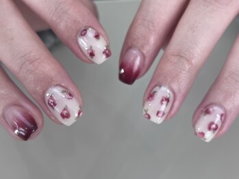 春のバラデザイン