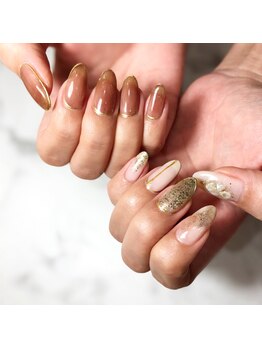 ナナズネイル 西小倉店(NANA's Nail)/アシメデザイン by石川