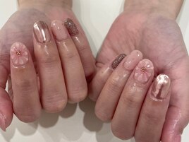 フラワーネイル