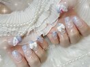 グラデーションシナモンネイル