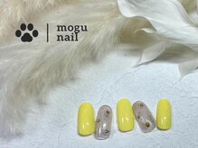 モグネイル(Mogunail)/5.6月定額A &nbsp;/イエローネイル