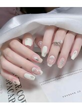 ヘブン ネイル 鶯谷(HEAVEN Nail)/ゴージャスで個性的なデザイン