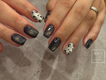 ラグ ネイル(RAG nail)/レオパード/パラジェル/マグ