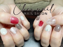秋色マグネット【Cher nail】