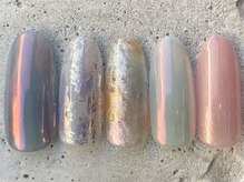 フリークネイル(FREAK Nail)/オーロラミラーホイル ¥8500
