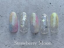 サロンストロベリームーン(Salon Strawberry Moon)/きらきらネイル　￥6980