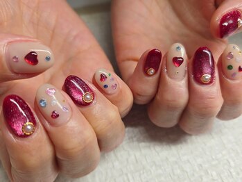 ネイルフロンティア 吉祥寺(NAIL FRONTIER)/Fハートマグネット11980円