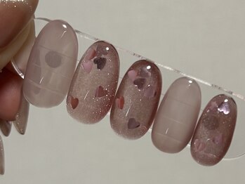 ハート埋め込み