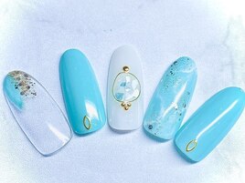 【 パステルカラーネイル 】