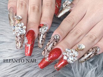 エリアントネイル(ELIANTO NAIL)の写真/【入野町ネイルサロン】技術力×デザイン×オリジナリティー★ひと味違う理想の爪に♪持ち込みデザイン◎