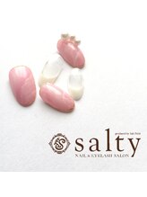 ネイルアンドアイラッシュサロン ソルティ 寺田町(salty)/ハンドジェル/アート10本コース