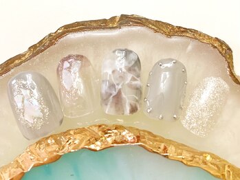 バービーフェイス 恵比寿(Barbie Face)/シアーな大理石グレー/90分