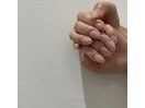 クリアハートネイル