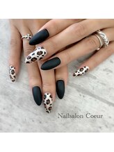 ネイルサロン クール(Nailsalon Coeur)/アニマル　マットネイル