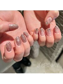 キラキラネイル