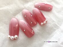 ビューティーサロン ハル(beauty salon haru)/【ワンホンネイルピンク】