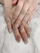 リンネ(Rinne)/ハート×リボンネイル