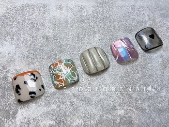 ビーカラーズネイル(BeColorsNail)/フットシーズンデザイン