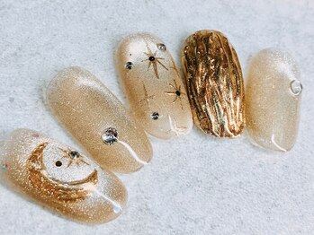 チェリーズネイル(Cherrys Nail)/マグネット 星空 ムーンネイル