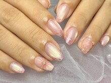 マイネイル(M.nail)/ぷっくりフラワーネイル
