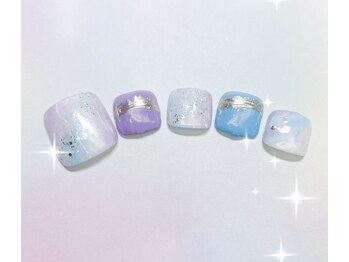 ルシェルネイル ゼゼ(Le Ciel Nail zeze)/2025春フットネイル