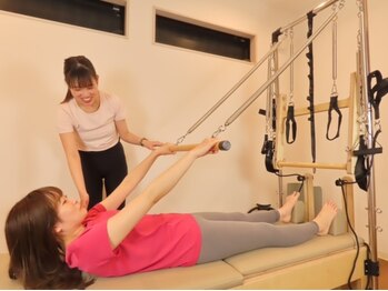 ヨモギ(YOMOGI)の写真/看護師による指導×マシンピラティスで、パーソナルにお悩みを解決！体が整うと日々の過ごし方が変わる！