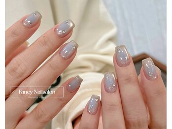 ファンシー 新宿店(Fancy)/クリスマス/冬ネイル/ツイード