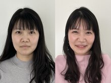 ウル 新宿代々木店(ULU)/チークで小顔効果！