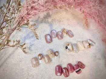 ネイルサロンキース(nail salon KIES)の写真/【simple Design nail ¥6490~】シンプルなニュアンスや季節トレンドデザイン満載*指先にさりげないお洒落を