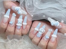 ベティネイル アイラッシュ(Betty Nail)/チェックフレンチネイル