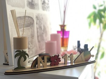 エヌ ドット ジュウイチ(N.11)/【店内】癒しの空間作り