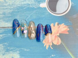 キラキラ×ブルー