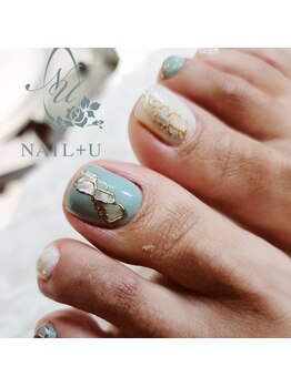 ネイルプラスユウ(NAIL+U)/Foot,シェルnail