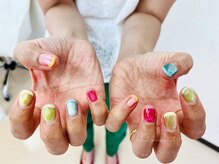 ジュライネイル(July nail)/マグネットフレンチ