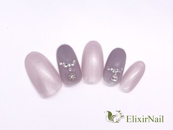 エリクサーネイル 神田(Elixir Nail)/シンプル/クーポン使用