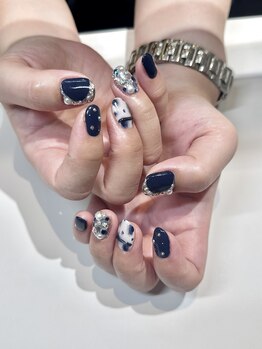 モンシャブラン(Mon Chat Blanc)/お客様ネイル☆