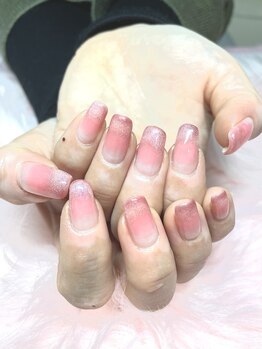 ラッシュ ネイル(LUSH nail)/マグネットグラデーション