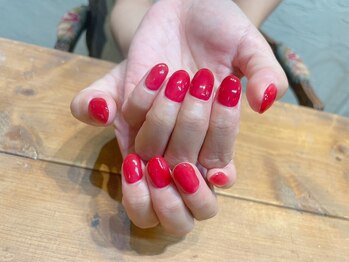 アトリエ ツメ(atelier TsuMe)/ワンカラー/レッド/ビビット