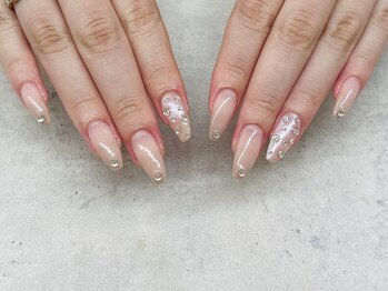 ネイルサロン ドゥ(Nail Salon Doux)/【ほり】ミラーネイル