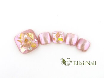 エリクサーネイル 神田(Elixir Nail)/フット やり放題 /クーポン使用