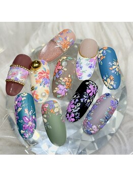 ソラール(SOLAR)/花柄アート