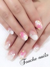 トゥーシェネイルズ(Touche'nails)/お客様ネイル　7000円　