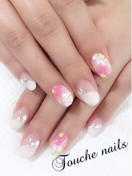 トゥーシェネイルズ(Touche'nails)/お客様ネイル 7000円