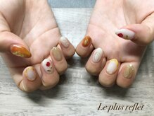 ルプリュシュ ルフレ(Le plus reflet)/ニュアンスネイル☆