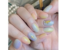 マジョルネ(Ma journee)/夏ネイル 縦グラ 日本橋