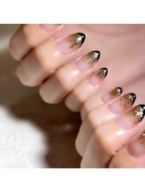アリー ネイル スタジオ(Ary nail studio)/ラメグラ×フレンチ