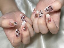 エクラ(eclat)/秋ネイル～レオパード～